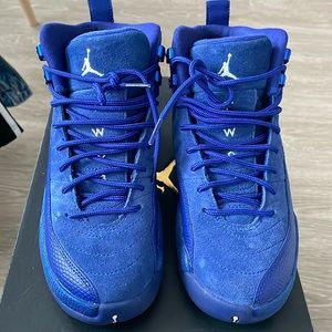 KIDS Air Jordan 12 Retro Deep Royal 4.5Y / 6.5 women’s